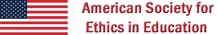 American Society for Ethics in Education Banner